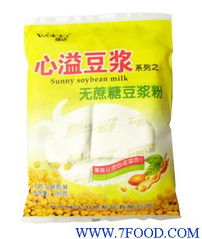无糖豆浆粉 健康生活的新选择